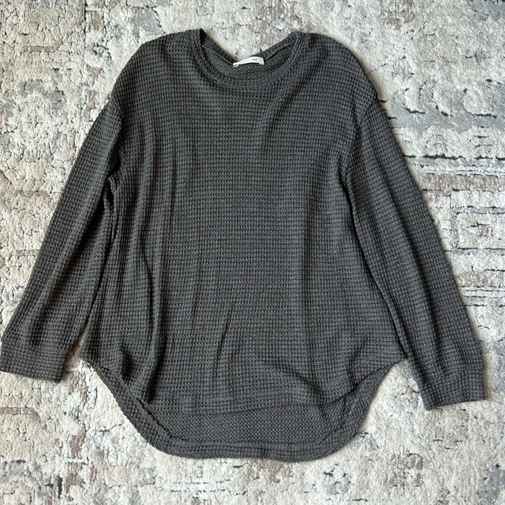 Women’s Mustard Seed Waffle Knit Top